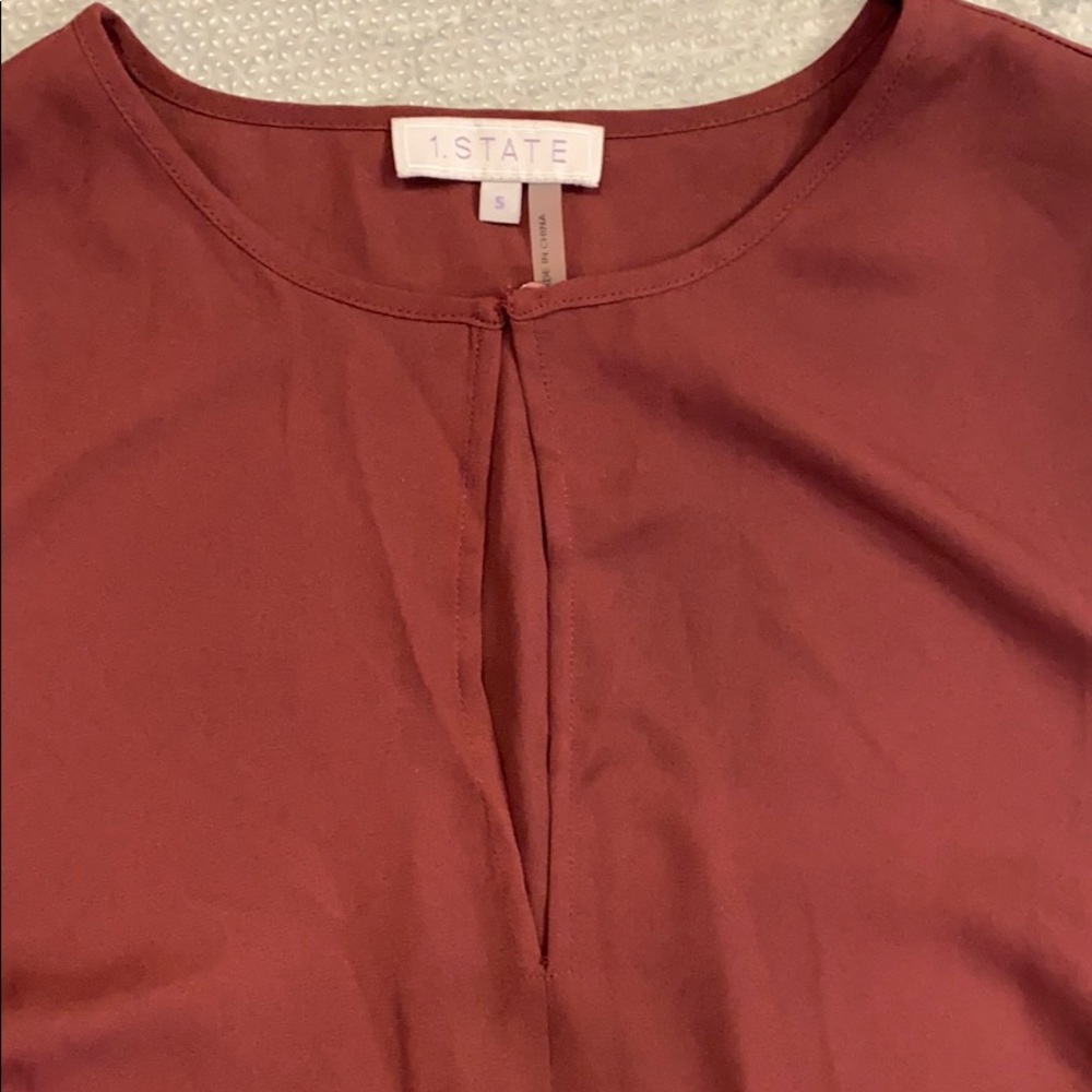 1.State Colorblock Blouse - Picture 2 of 3